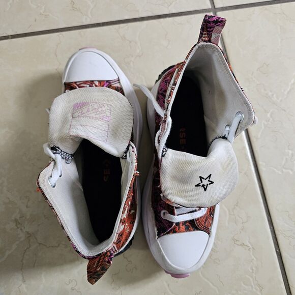 CONVERSE Run Star Hike Tropical Florals Jungle Shoes Boots 5M/6.5W A00551C - Picture 10 of 16